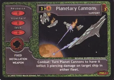 Planetary Cannons